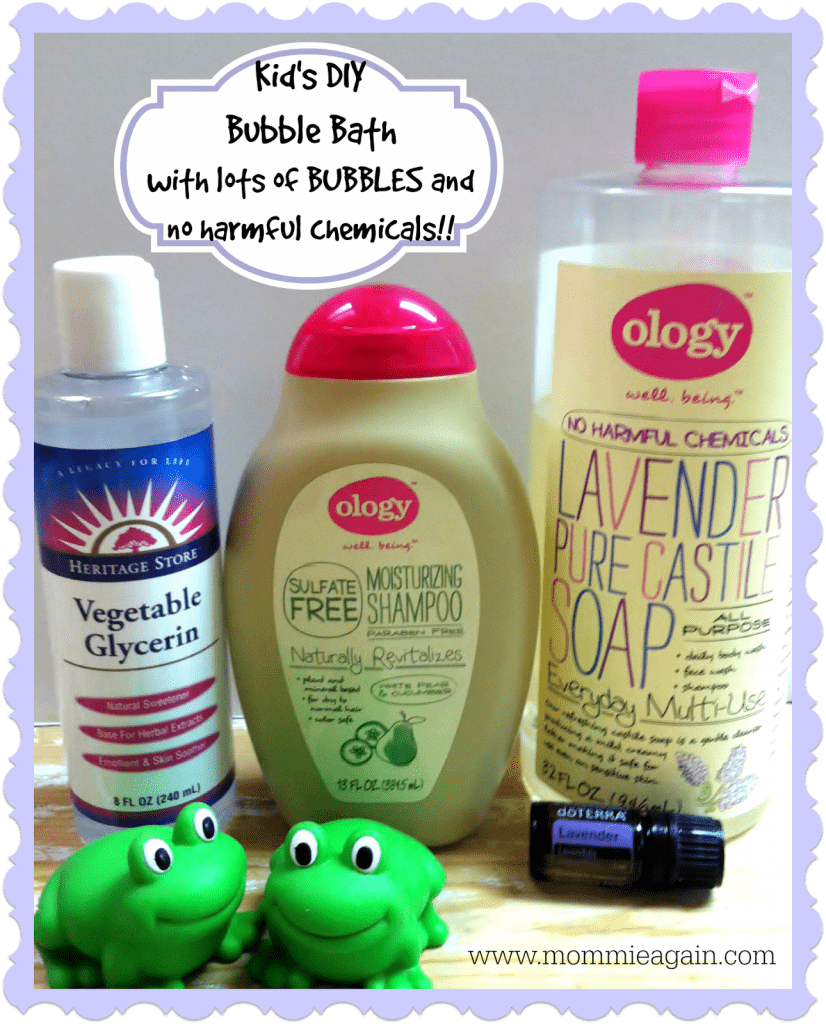 Ology bath products DIY Bubble Bath for Kids NO Harmful Chemicals