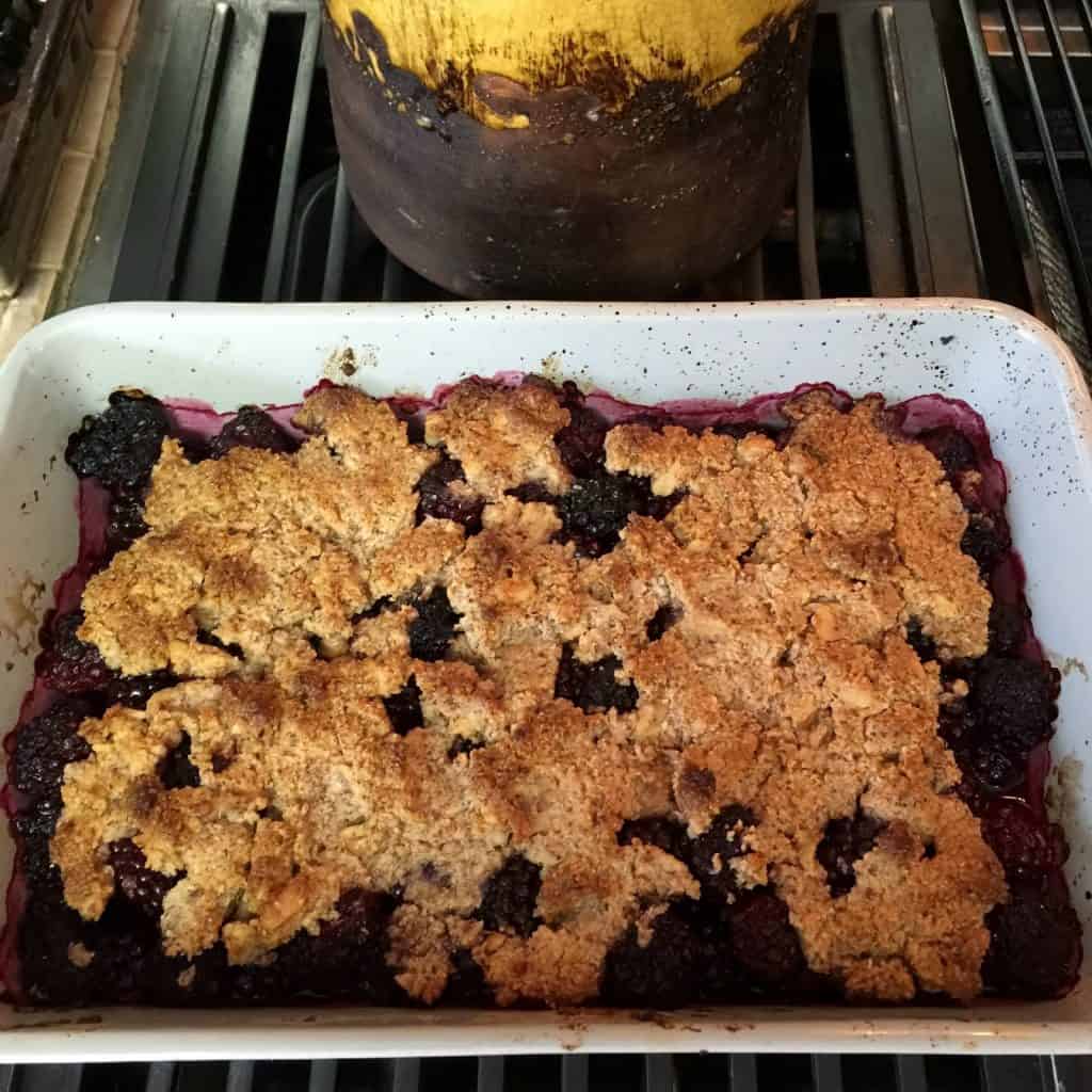 Easy Paleo Blackberry Crumble Easy Paleo Blackberry Crumble