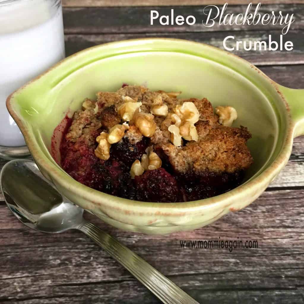 Easy Paleo Blackberry Crumble Easy Paleo Blackberry Crumble