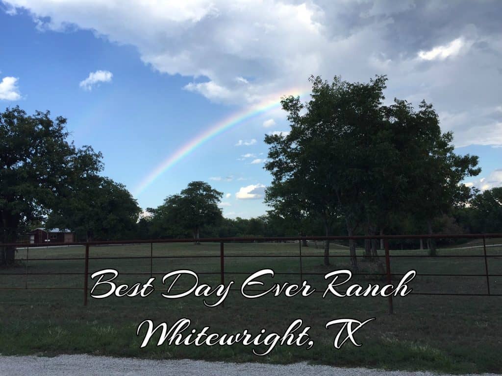 Camping at Best Day Ever Ranch Northeast Texas
