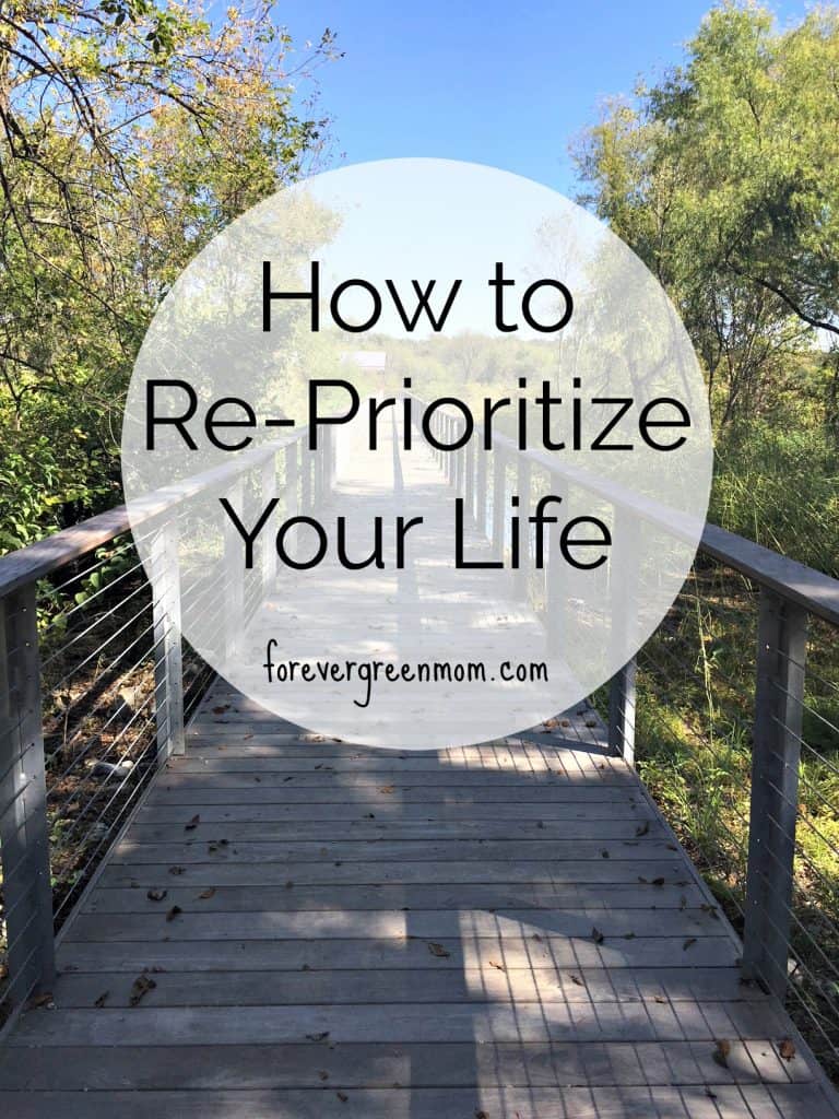 How to prioritize your life in a good way