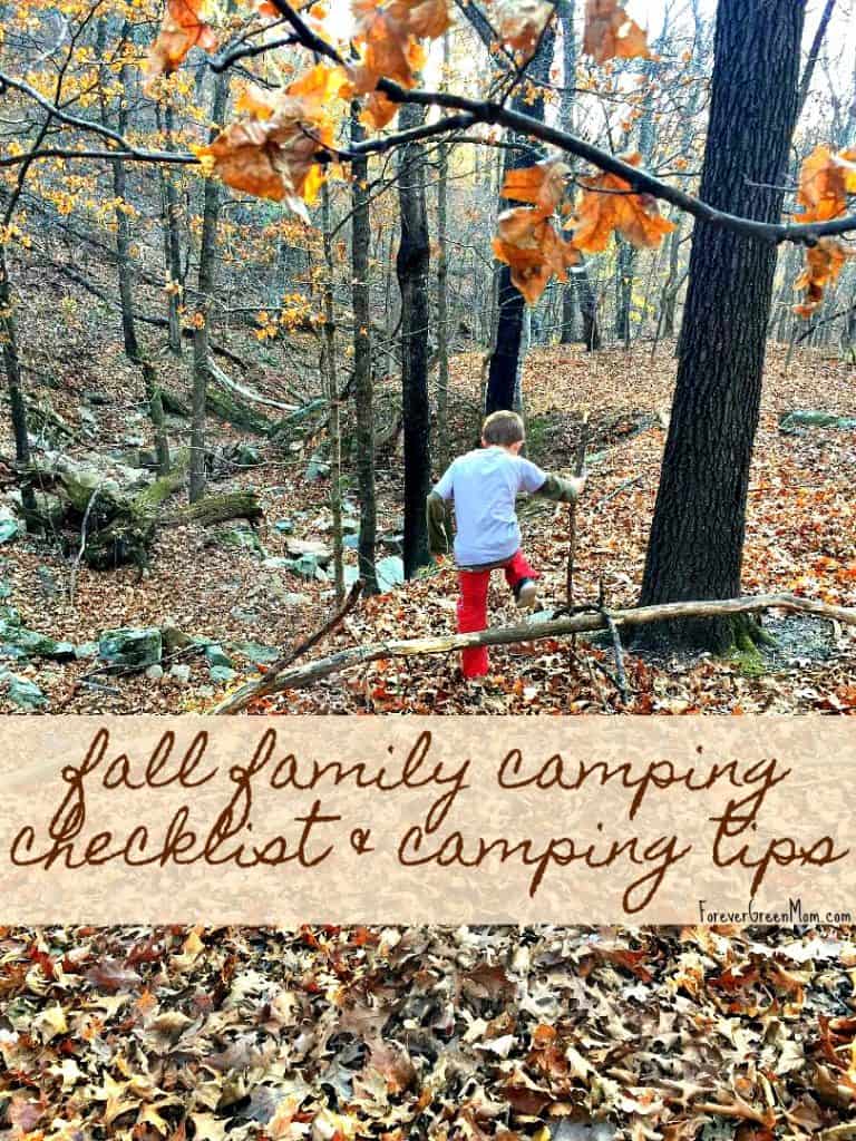 Fall Camping Checklist & Tips