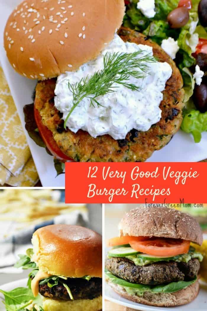 12 Homemade Veggie Burger Recipes
