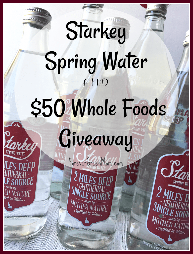 Starkey Spring Water Giveaway +50 Whole Foods GC