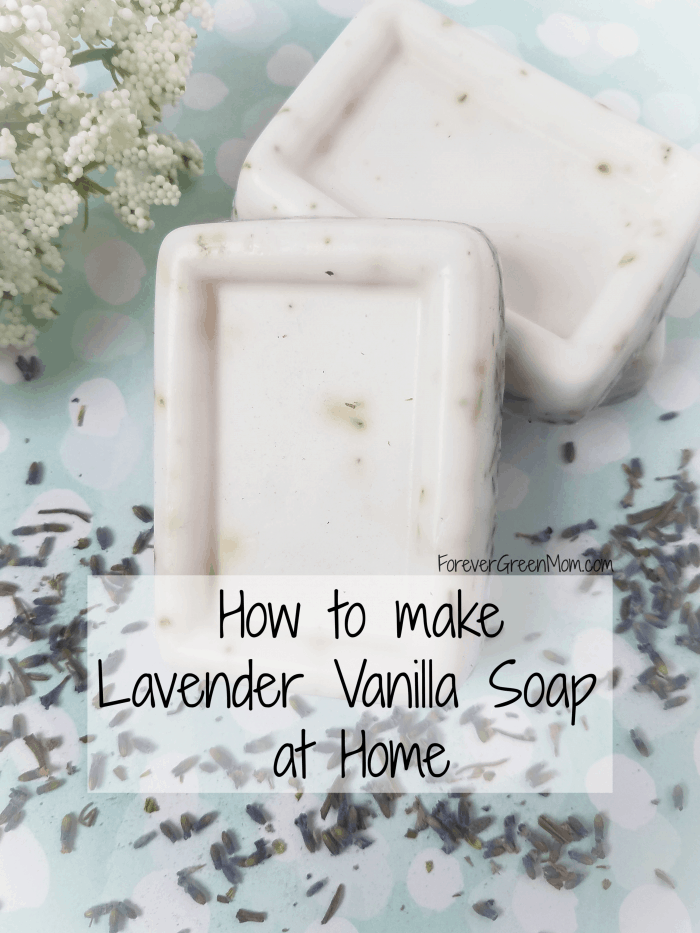 Quick Homemade Lavender Vanilla Soap