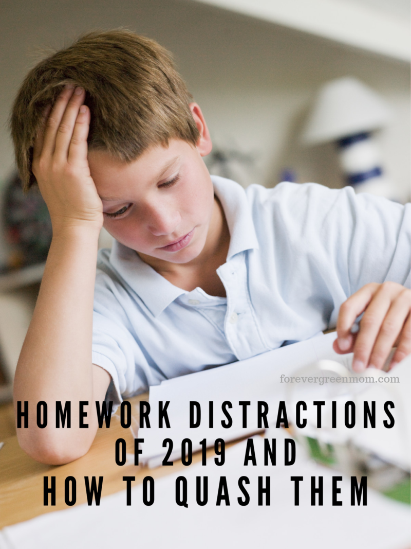 Homework Distractions & How to Conquer Them