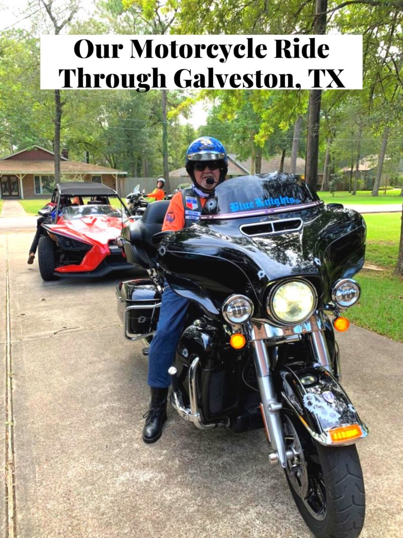 Our Blue Knights Motorcycle Ride through Galveston