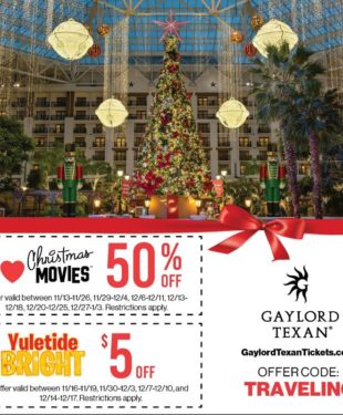 Gaylord Texan New Holiday Theme