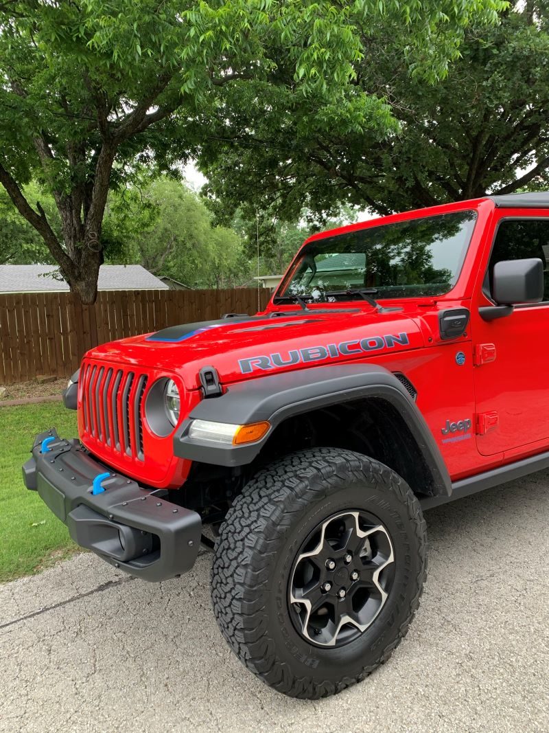 2021 Jeep Wrangler 4xe Unlimited Rubicon RED