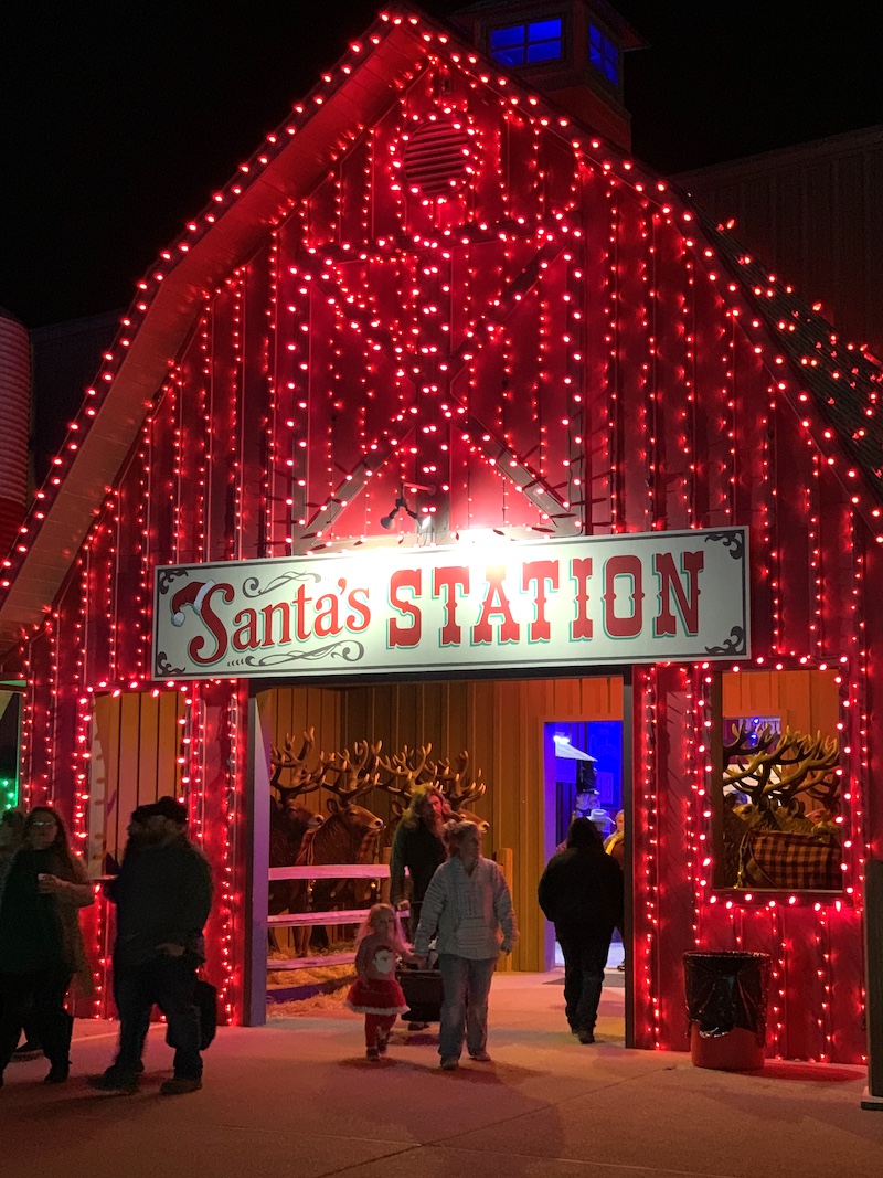 Christmas in College Station - Santa's Station