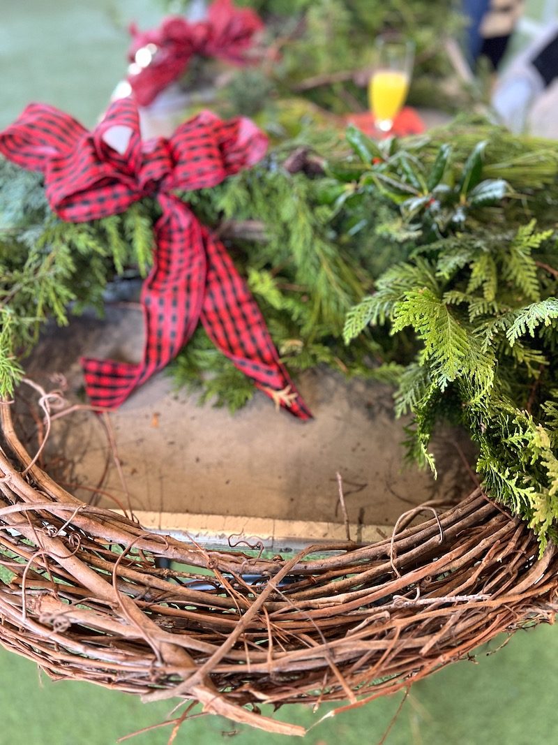 Escape to Barnsley Resort - Christmas wreath